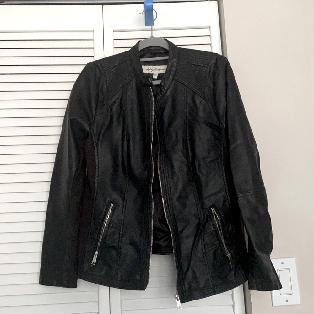 Vegan Leather Jacket